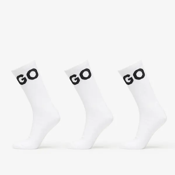 Hugo Boss Чорапи Hugo Boss Men-H-3-Pack Qs Iconic Cc White 43-46