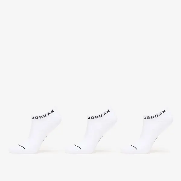 Jordan Чорапи Jordan Dri-FIT Everyday No-Show Socks 3-Pack White/ Black XL