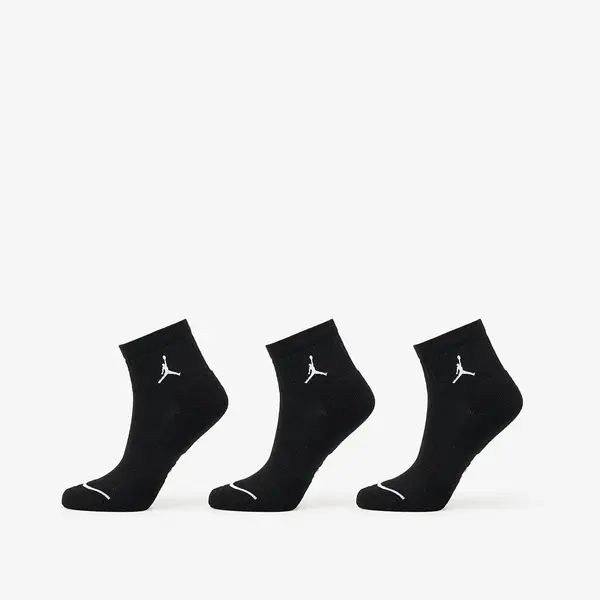 Jordan Чорапи Jordan Everyday Ankle Socks 3-Pack Black/ White L