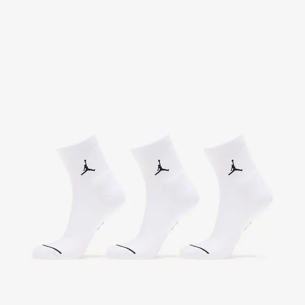 Jordan Чорапи Jordan Everyday Ankle Socks 3-Pack White/ Black S