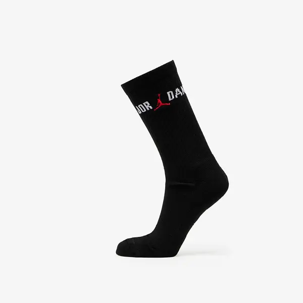 Nike Чорапи Jordan Everyday Crew Sock Black/ White/ University Red L