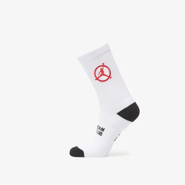 Jordan Чорапи Jordan Flight Club Cushioned Crew Socks White/ Black/ University Red S