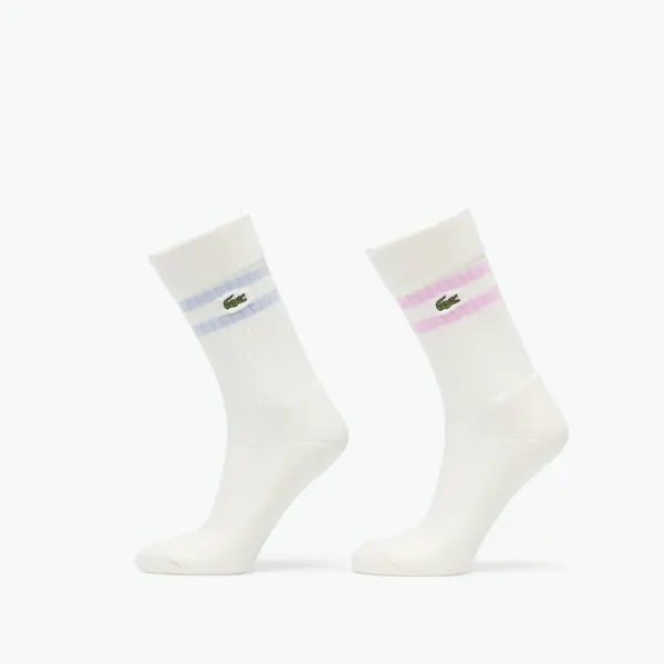 LACOSTE Чорапи LACOSTE Socks Flour/ Phoenix Blue-Albizia 39-42