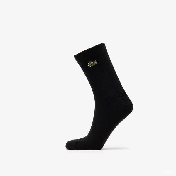 LACOSTE Чорапи LACOSTE Sport Socks 3-Pack Black 43-46