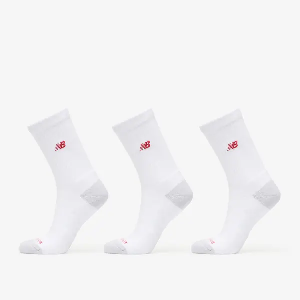 New Balance Чорапи New Balance Active Premium Crew 3-Pack White L