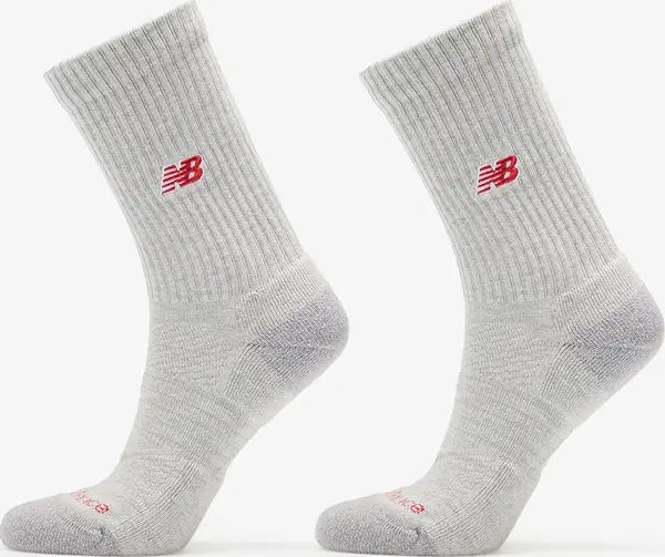 New Balance Чорапи New Balance Active Premium Crew Socks 2-Pack Athletic Grey S