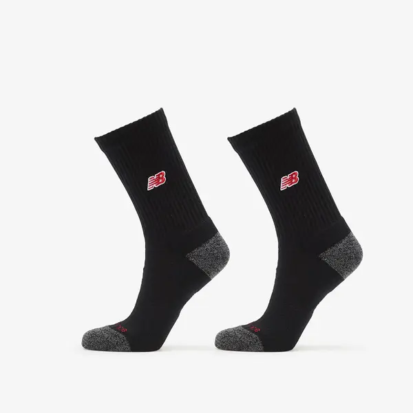 New Balance Чорапи New Balance Active Premium Crew Socks 2-Pack Black XL