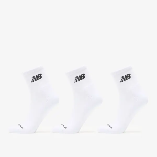 New Balance Чорапи New Balance Everyday Ankle Socks 3-Pack White M