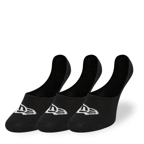 New Era Чорапи New Era Flag Invisible 3-Pack Black Universal