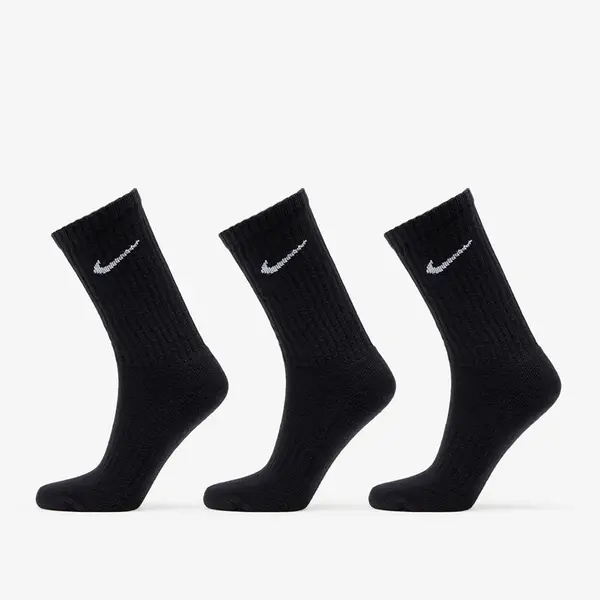 Nike Чорапи Nike 3-Pack Cushioned Crew Socks Black L