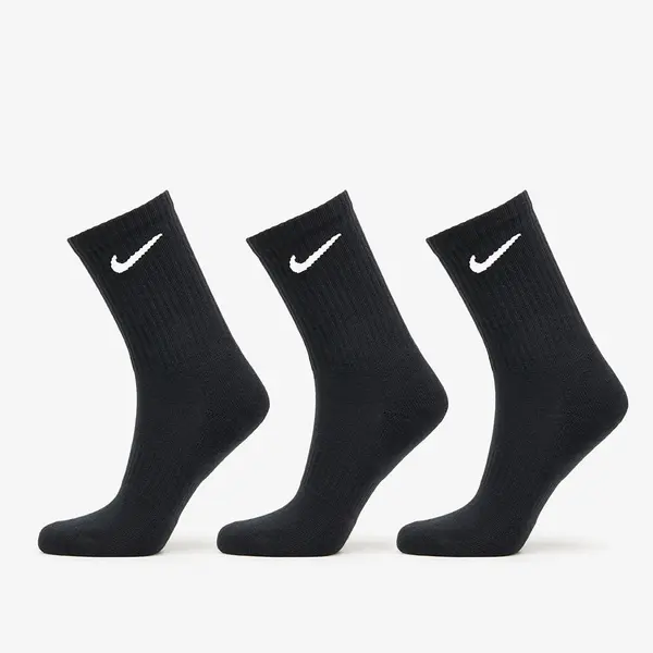 Nike Чорапи Nike Everyday Cush 3-Pack Crew Socks Black/ White S