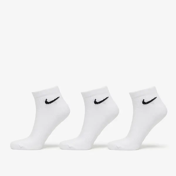 Nike Чорапи Nike Everyday Cush Ankle Socks 3-Pack White/ Black XL