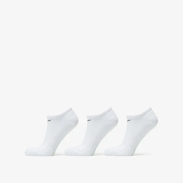 Nike Чорапи Nike Everyday Cushioned Training No-Show Socks 3-Pack White/ Black XL