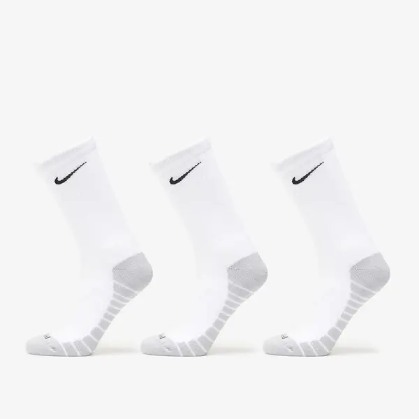 Nike Чорапи Nike Everyday Max Cushioned Training Crew Socks 3-Pack White/ Wolf Grey/ Black S