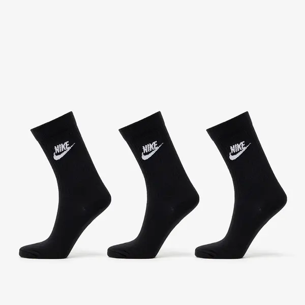 Nike Чорапи Nike Sportwears Everyday Essential Crew 3-Pack Socks Black/ White S