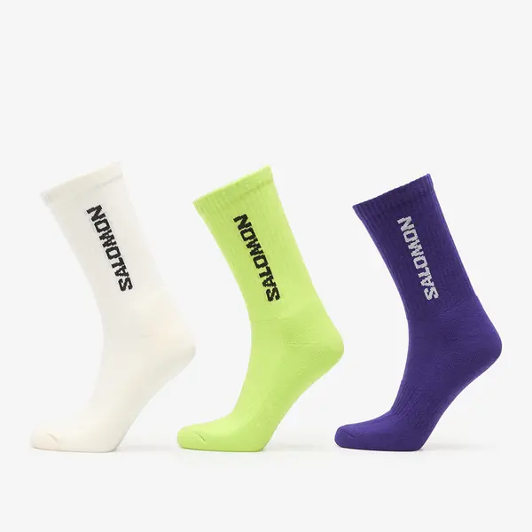 Salomon Чорапи Salomon Everyday Crew 3-Pack Vanilla Ice XL