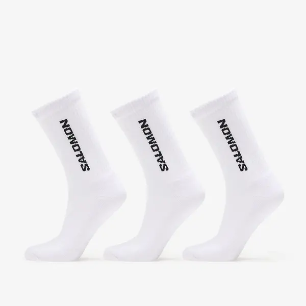 Salomon Чорапи Salomon Everyday Crew Socks 3-Pack White/ White XL