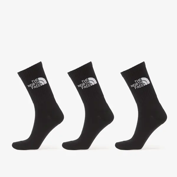 The North Face Чорапи The North Face Everyday Standard Crew Sock - 3-Pack TNF Black M