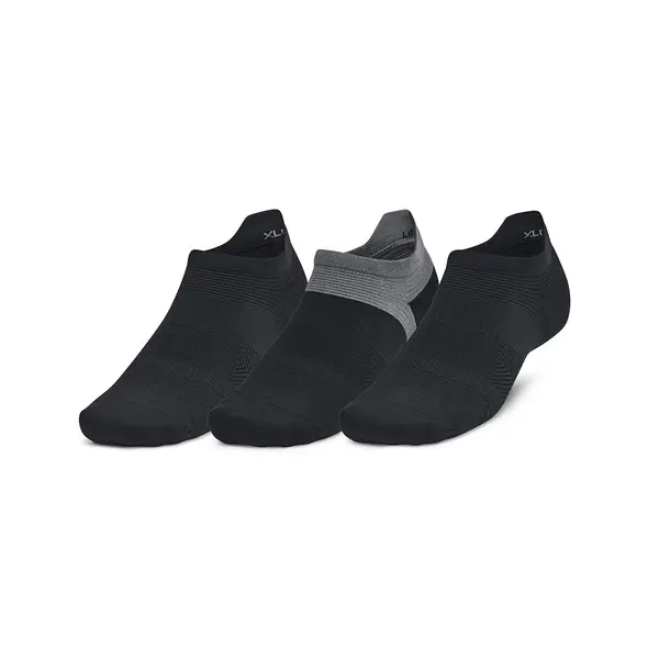 Under Armour Чорапи Under Armour AD Run Lite 3-Pack NS Black/ Black/ Reflective XL