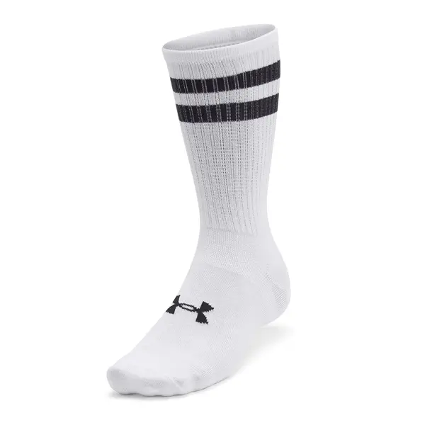 Under Armour Чорапи Under Armour Essential 6-Pack Crew White/ White/ Black L