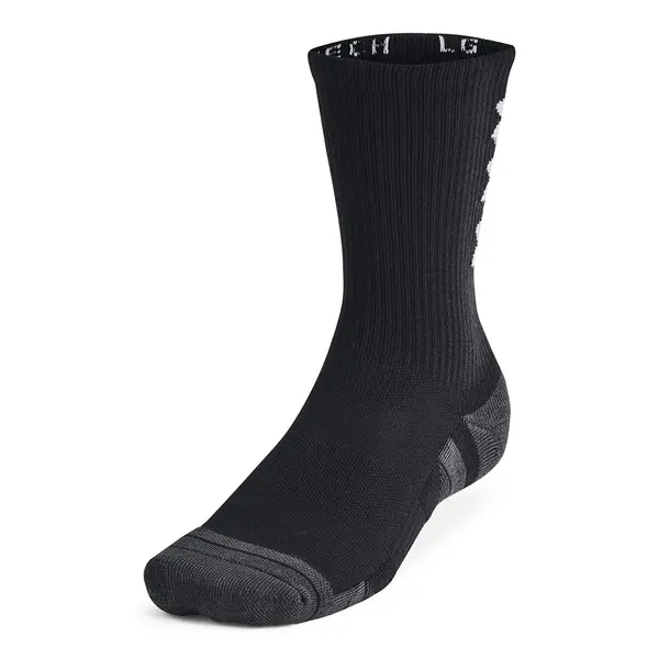 Under Armour Чорапи Under Armour Perf Tech Nov 3-Pack Crew Black/ Black/ White M