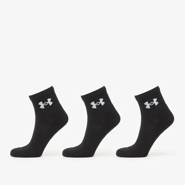 Under Armour Чорапи Under Armour Performance Cotton Qtr Sock 3-Pack Black XL