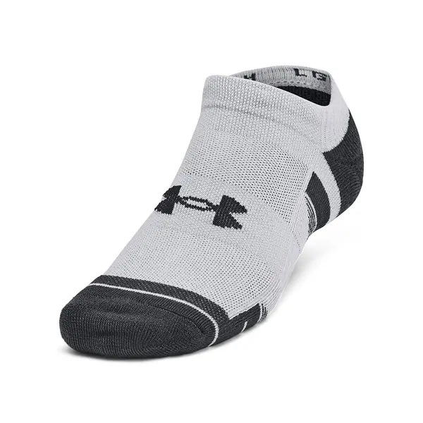 Under Armour Чорапи Under Armour Unisex Under Armour Perf Tech 6-Pack NS Mod Gray/ Mod Gray/ Jet Gray XL
