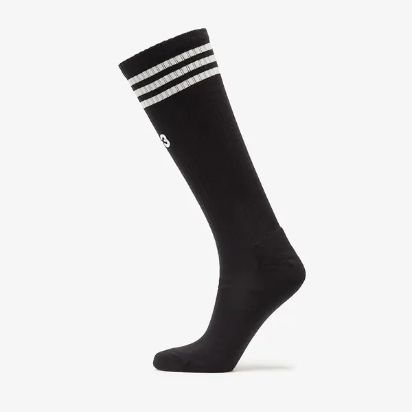 Y-3 Чорапи Y-3 Stripes High Socks Black M