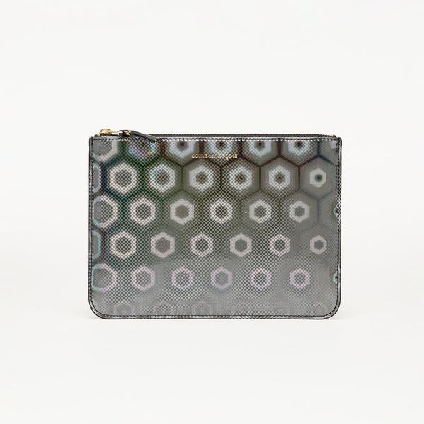 Comme des Garçons Wallets Comme des Garçons Black Rainbow Wallet Silver/Black