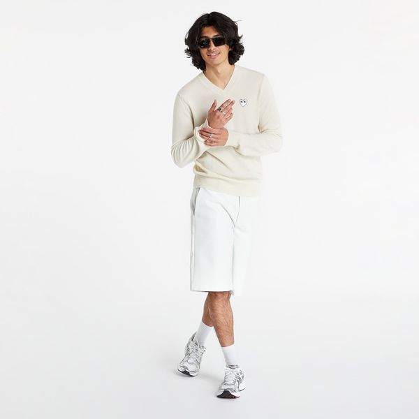 Comme des Garçons PLAY Comme des Garçons PLAY White Heart Pullover Natural Color