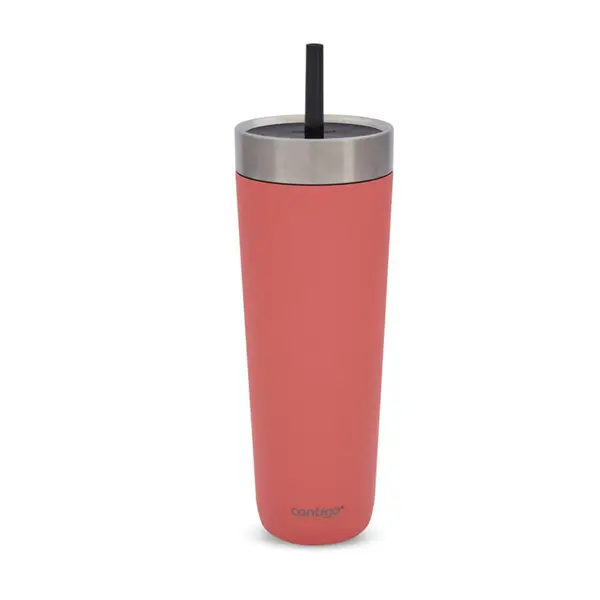 Contigo Contigo Water Bottle Luxe Spillproof Tumb 720 ml Coral Universal