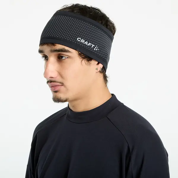 Craft Craft Lumen Fleece Headband 2 Black L-XL