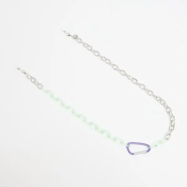 D.Franklin D.Franklin Link Chain Green / Silver Green, Silver Universal