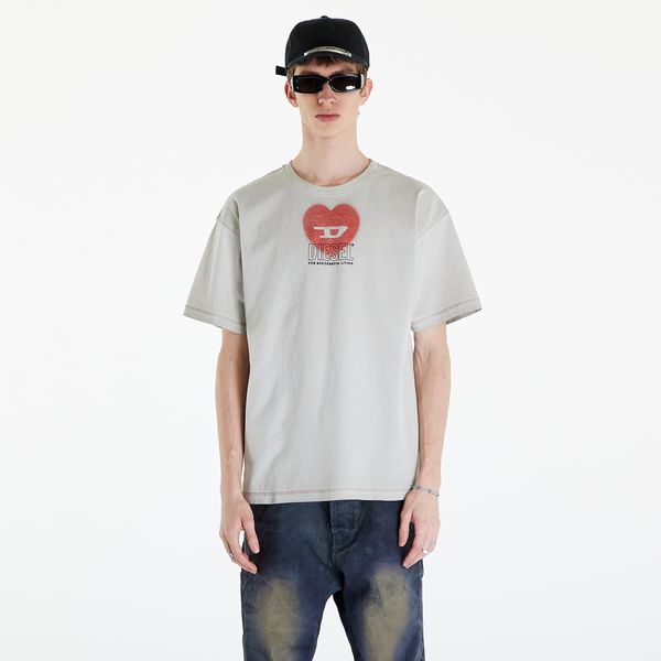 Diesel Diesel T-Buxt-N4 T-Shirt UNISEX Pelican