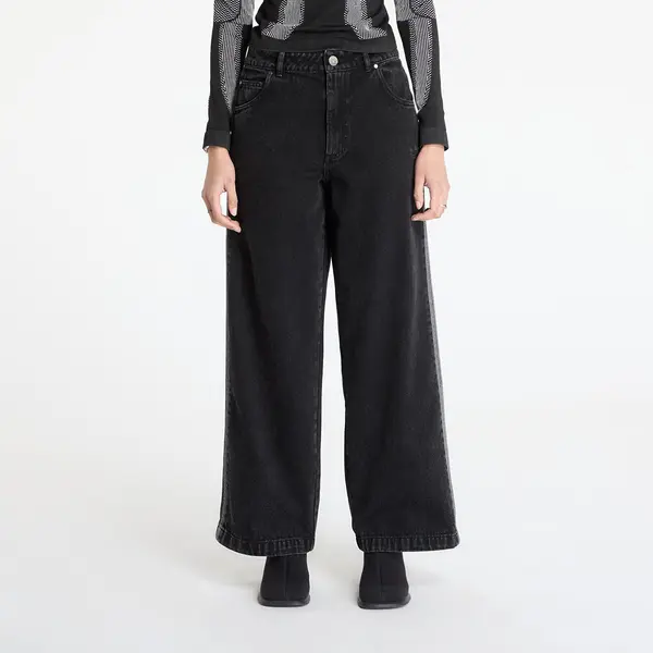 adidas Originals Дънки adidas Adicolor Denim 3-Stripes Track Pants Black 29/32