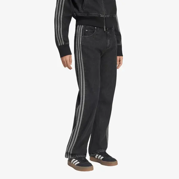 adidas Originals Дънки adidas Firebird Mid Rise Straight Denim Pant True Black Denim 29/32