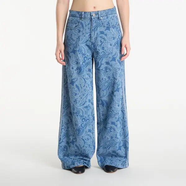 adidas Originals Дънки adidas Liberty London Firebird Mid Rise Straight Denim Pant Medium Vintage Denim/ Light Denim 26/30