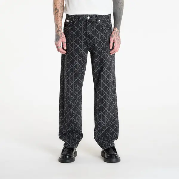 Calvin Klein Дънки Calvin Klein Jeans 90S Straight Jeans Black W33/L32