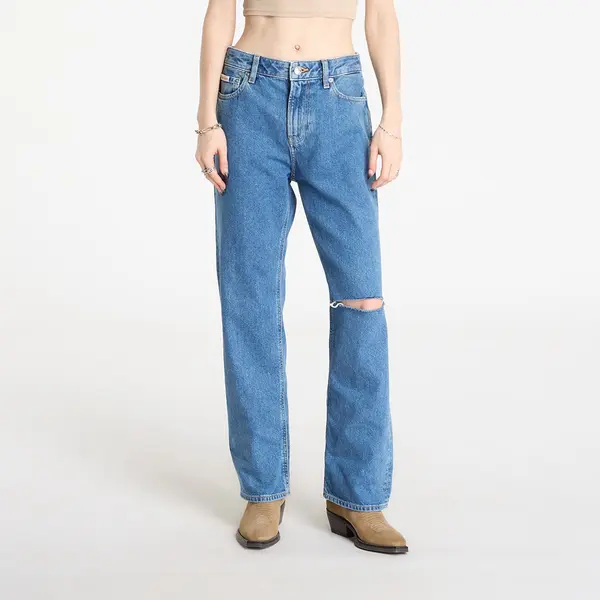 Calvin Klein Дънки Calvin Klein Jeans Eu 90S Straight Short Jeans Blue 25