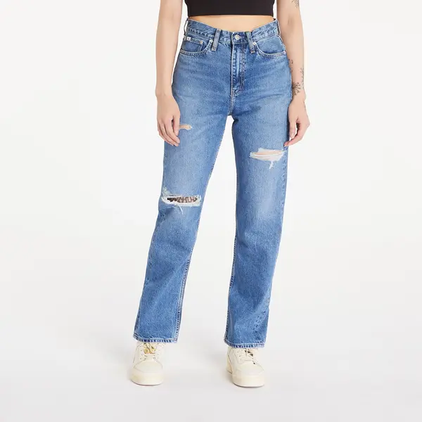 Calvin Klein Дънки Calvin Klein Jeans High Rise Straight Denim Medium W28/L30