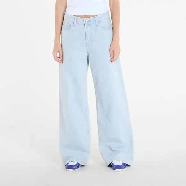 Calvin Klein Дънки Calvin Klein Jeans Low Rise Baggy Needle Jeans Blue XXS/25