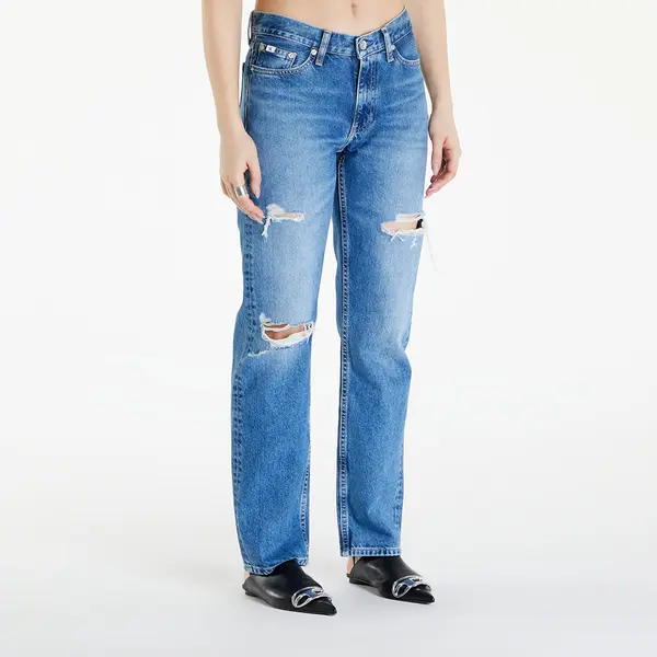 Calvin Klein Дънки Calvin Klein Jeans Low Rise Straight Jeans Denim Medium W30/L30