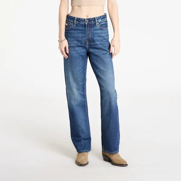 Calvin Klein Дънки Calvin Klein Jeans Signature 90S Straight Short Jeans Blue 25