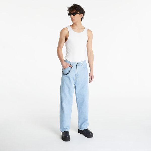 Carhartt WIP Дънки Carhartt WIP Brandon Pant Blue Heavy Stone Bleached XS