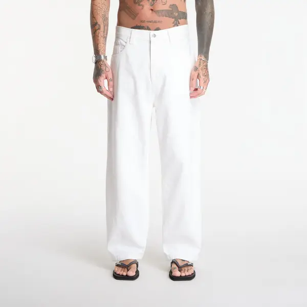 Carhartt WIP Дънки Carhartt WIP Brandon Pant White Rinsed XS