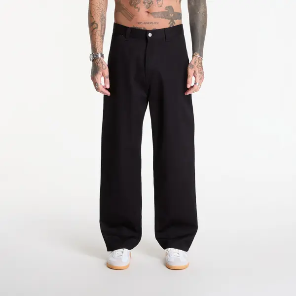 Carhartt WIP Дънки Carhartt WIP OG Single Knee Pant Black Rinsed XS