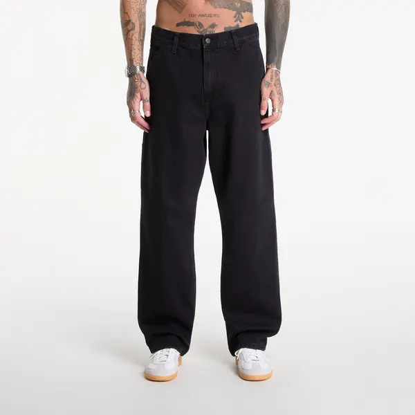 Carhartt WIP Дънки Carhartt WIP Single Knee Pant Black Stone Washed 32