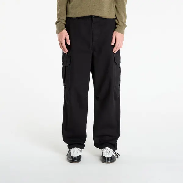 Carhartt WIP Дънки Carhartt WIP Stanton Cargo Pant Black Stone Washed XL
