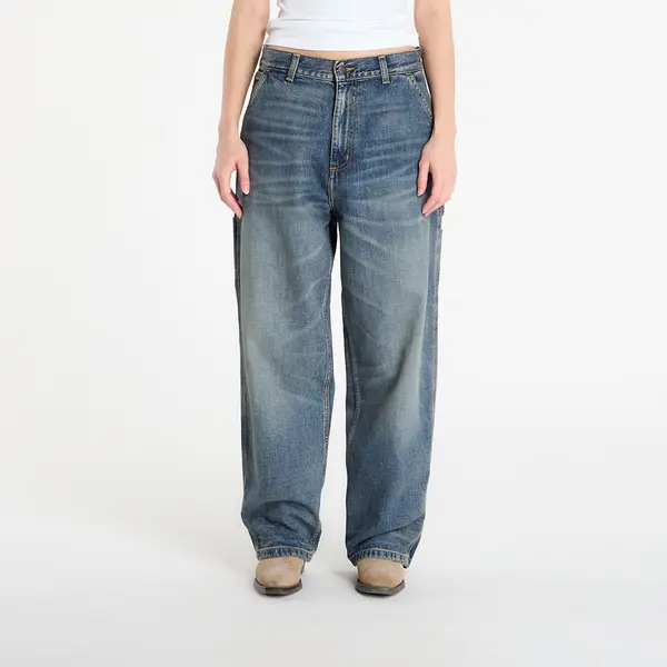 Carhartt WIP Дънки Carhartt WIP W' Brandon Single Knee Pant Blue Worn Used Wash L