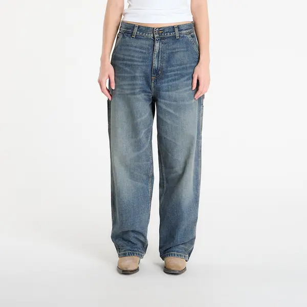 Carhartt WIP Дънки Carhartt WIP W' Brandon Single Knee Pant Blue Worn Used Wash S